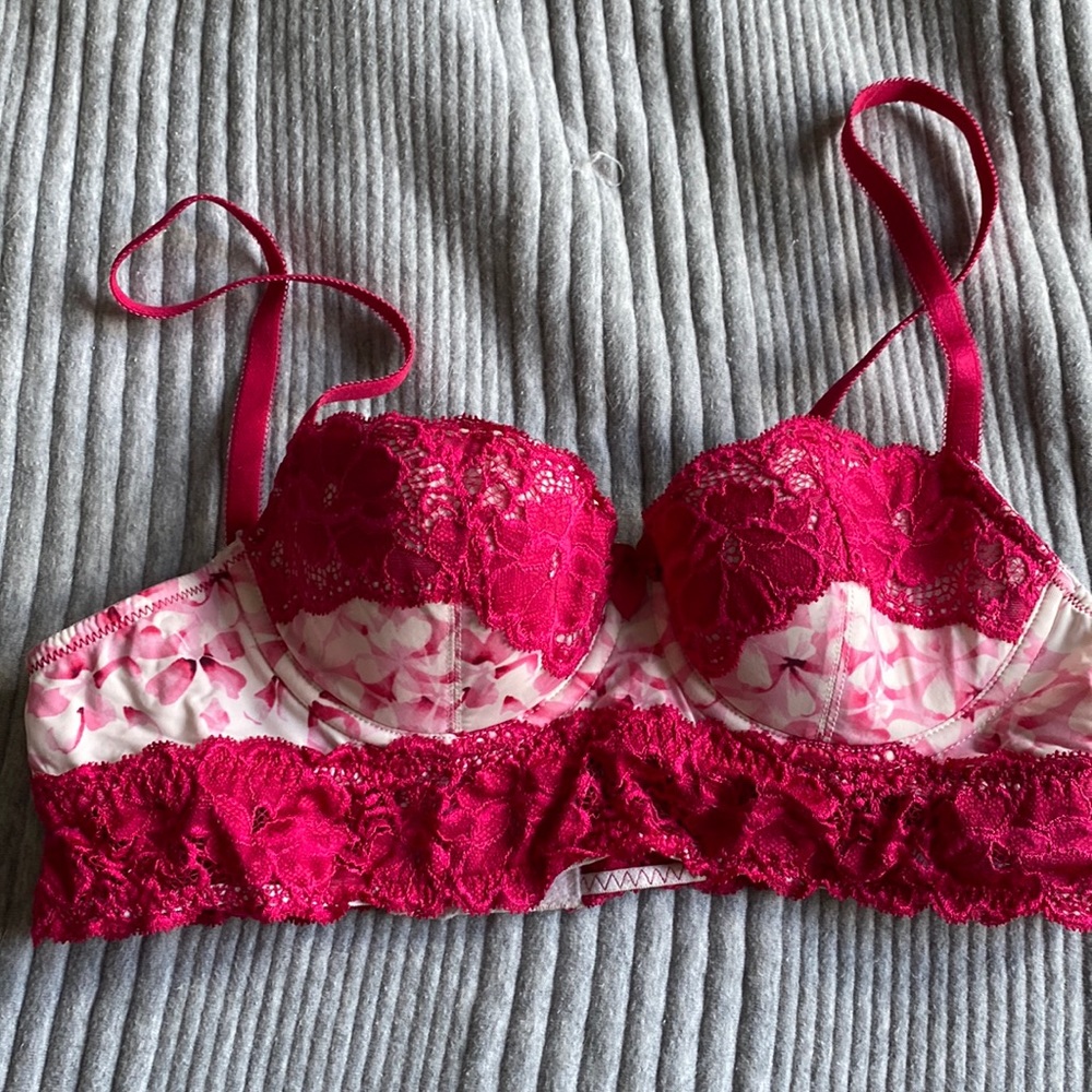 Adore Me Rose Balconette Style Padded Bra